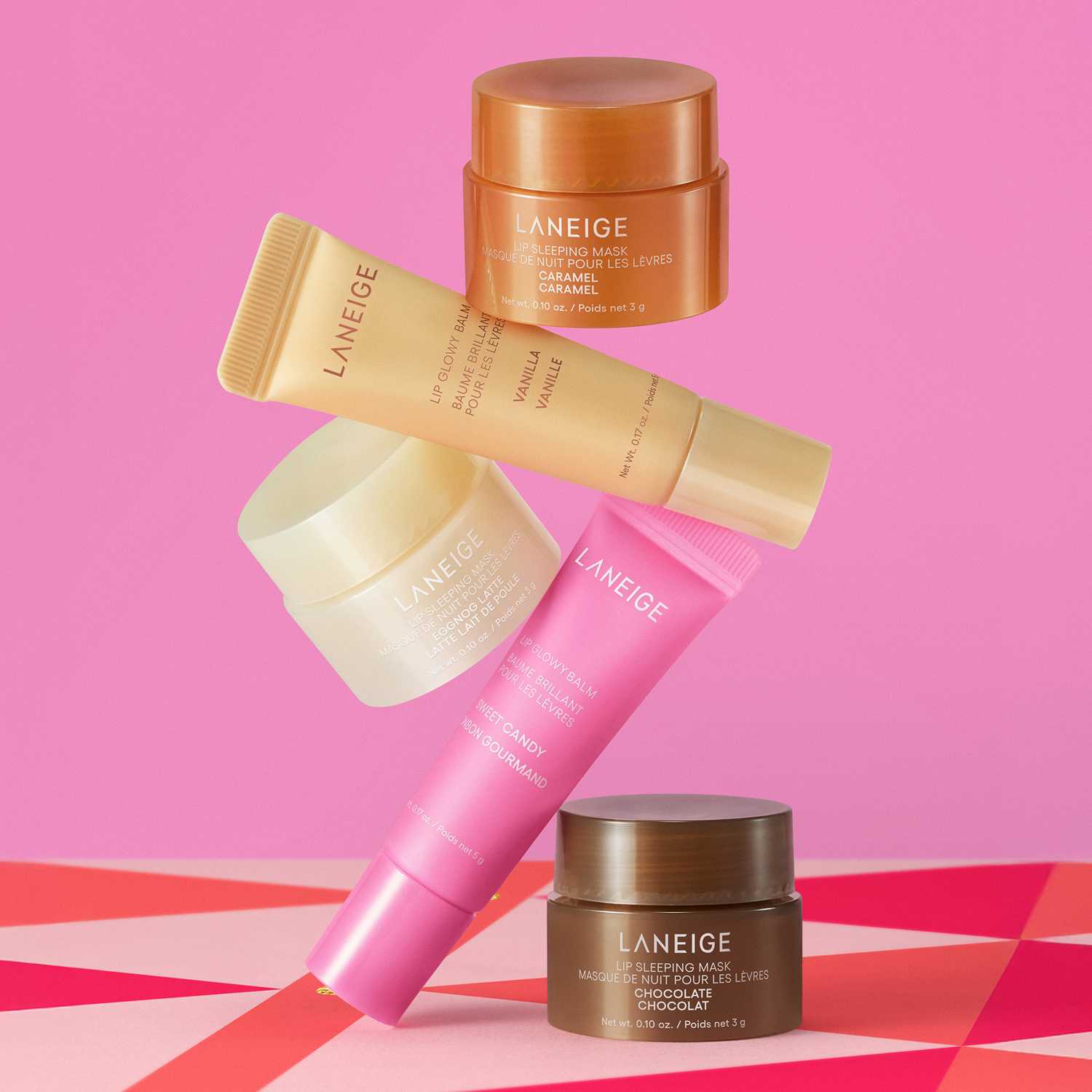 MIDNIGHT MINIS (SET MINI MASCARILLAS NOCTURNAS PARA LABIOS)